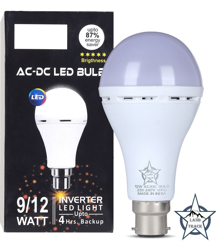     			SPARKWORLD 12W Natural White Inverter Bulb ( Single Pack )