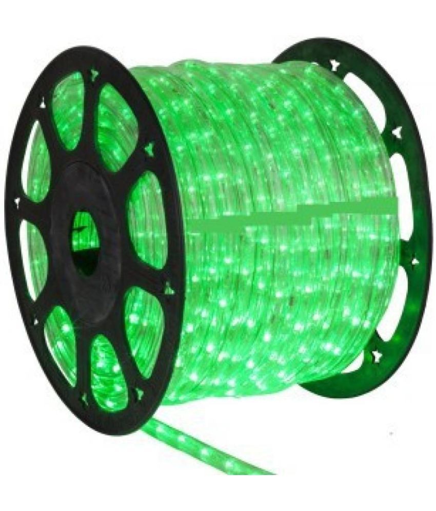     			Spark World Green 10 Mtr LED Rope Light ( Pack of 1 )