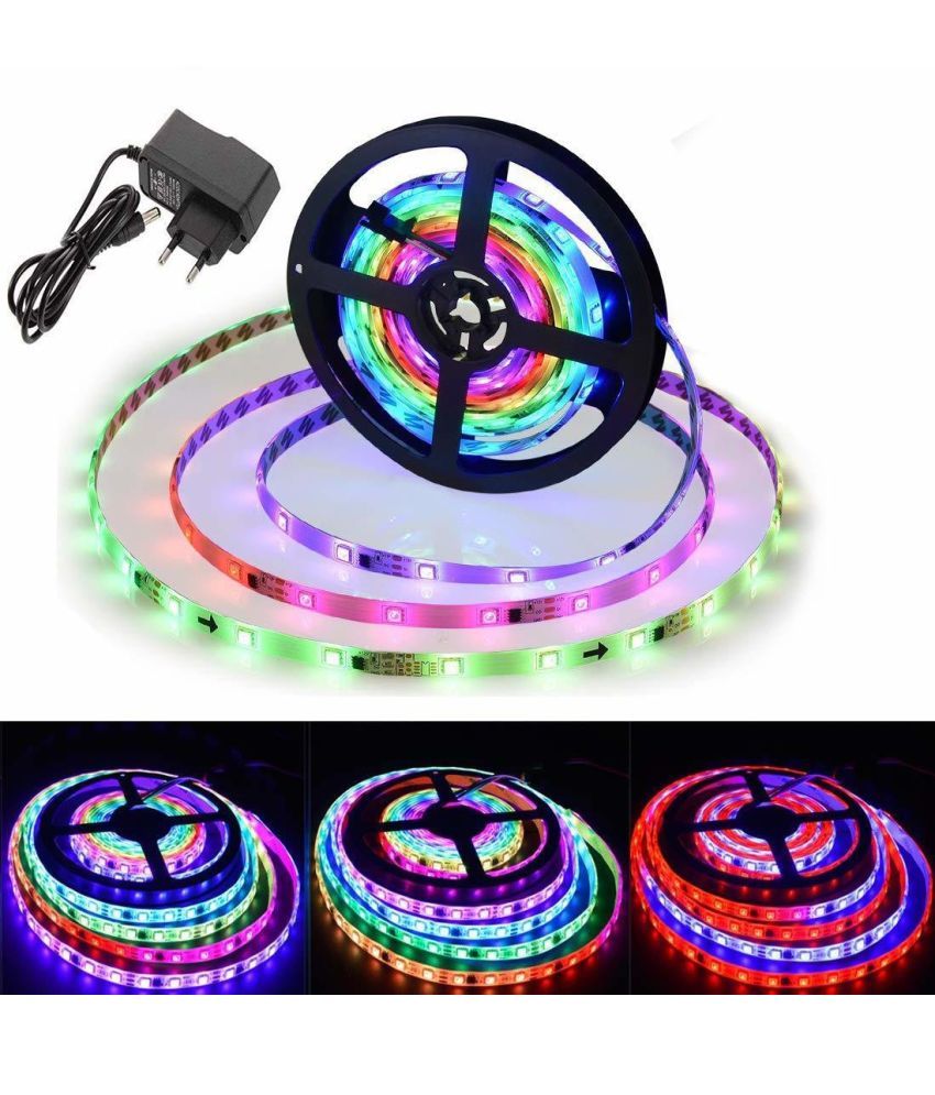     			Spark World Multicolor 5M LED Strip ( Pack of 1 )