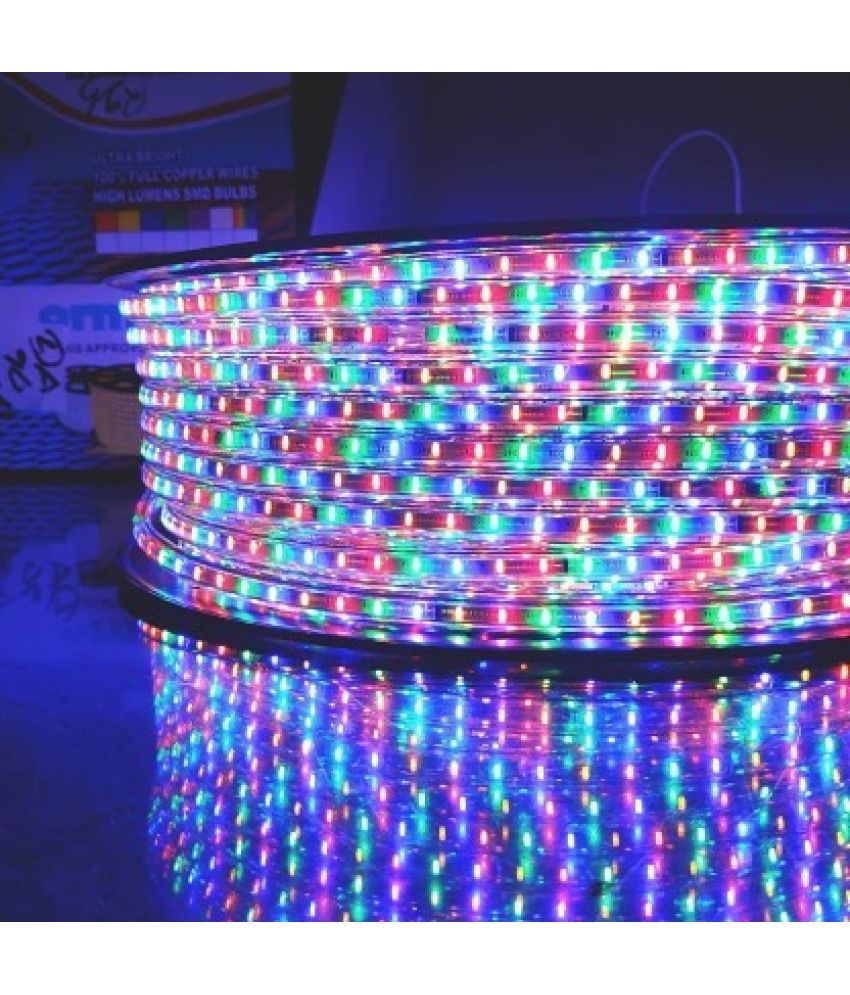     			Spark World Multicolor 5M LED Rope Light ( Pack of 1 )