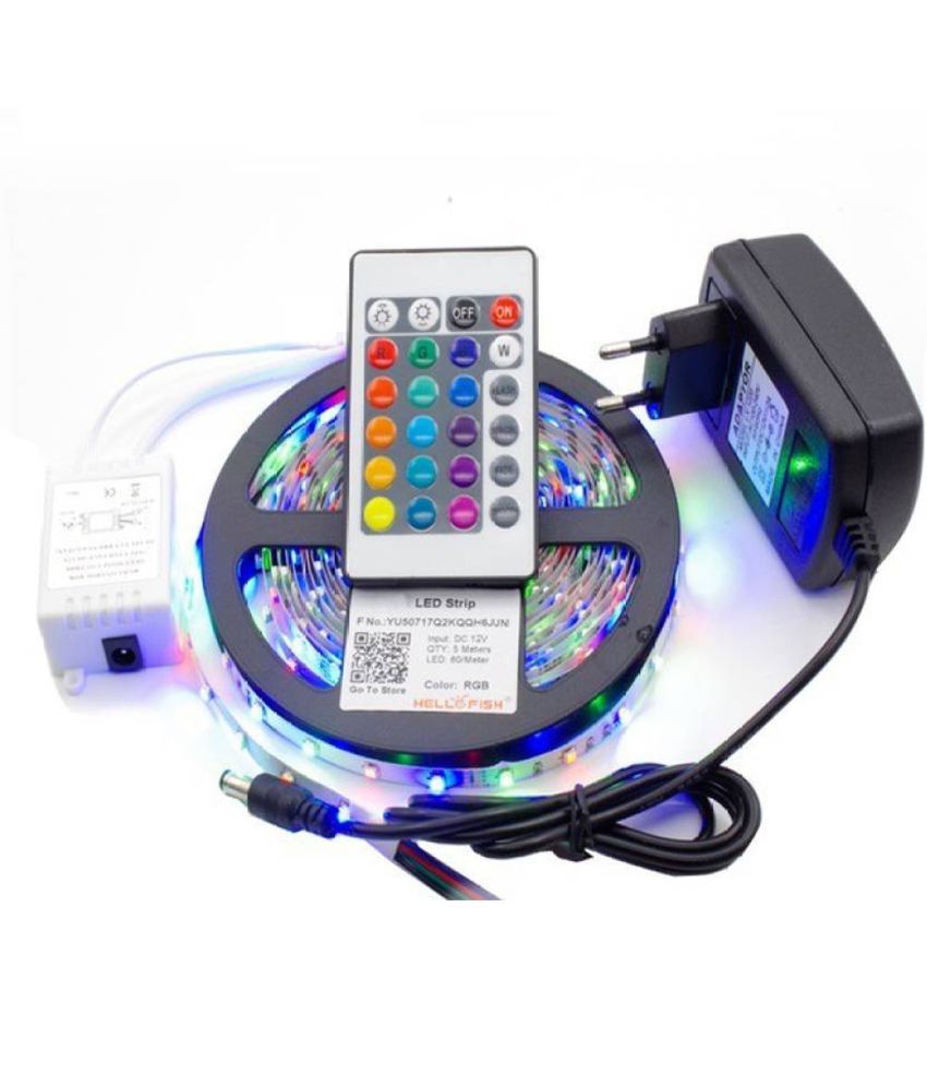     			Spark World Multicolor 5M LED Strip ( Pack of 1 )