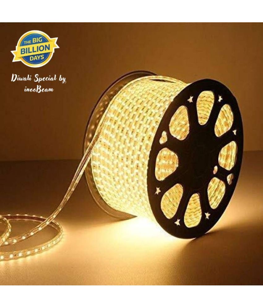     			Spark World Yellow 10 Mtr LED Rope Light ( Pack of 1 )