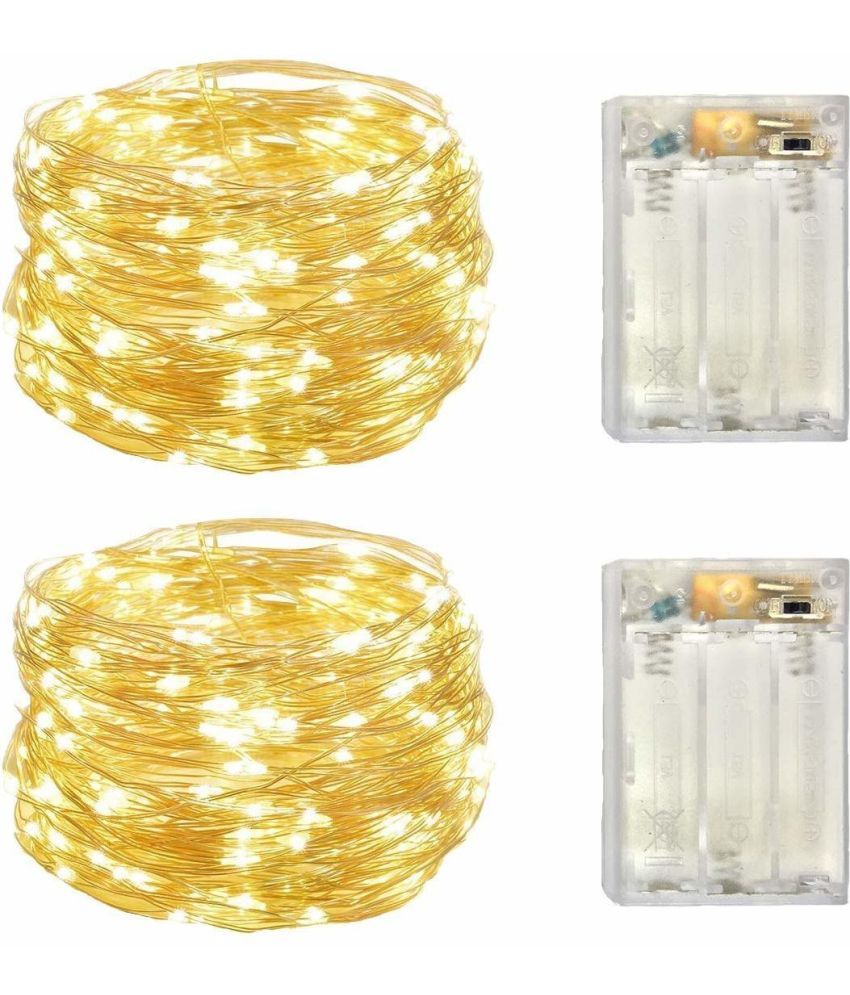     			Spark World Yellow 3M String Light ( Pack of 2 )