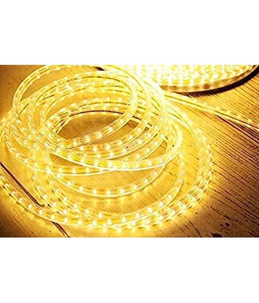     			Spark World Yellow 5M LED Rope Light ( Pack of 1 )