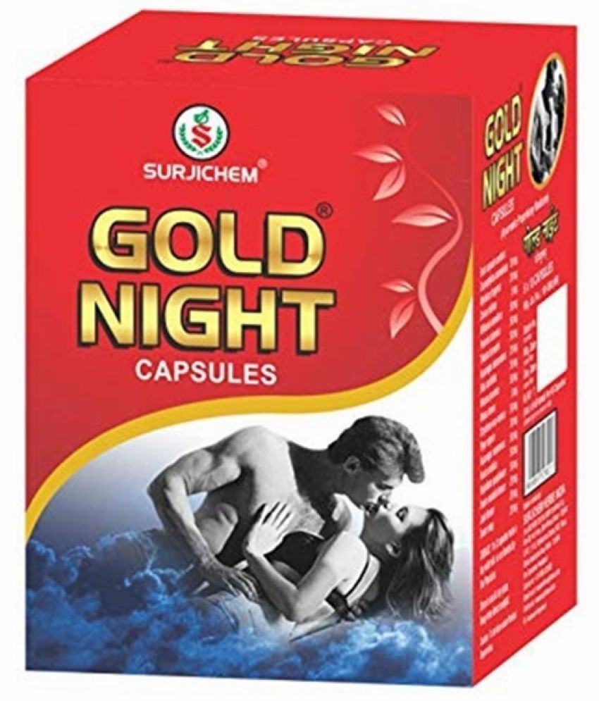     			Surjichem Gold Night Capsule 10no.s Pack of 5