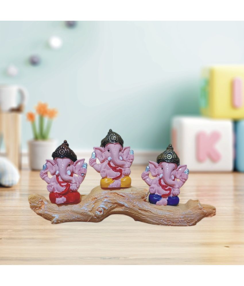     			WINSOME COLLECTION Polyresin Lord Ganesha Idol ( 17 cm )