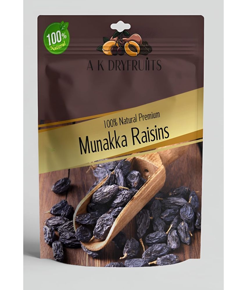     			A k dryfruits Raisin with Seeds (Munakka) 250 Pack of 3