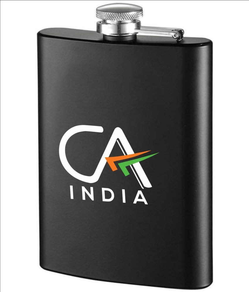     			KKCROSI Steel Hip Flask