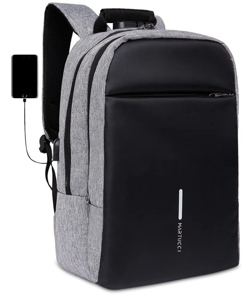     			Martucci 28 Ltrs Grey Laptop Bags