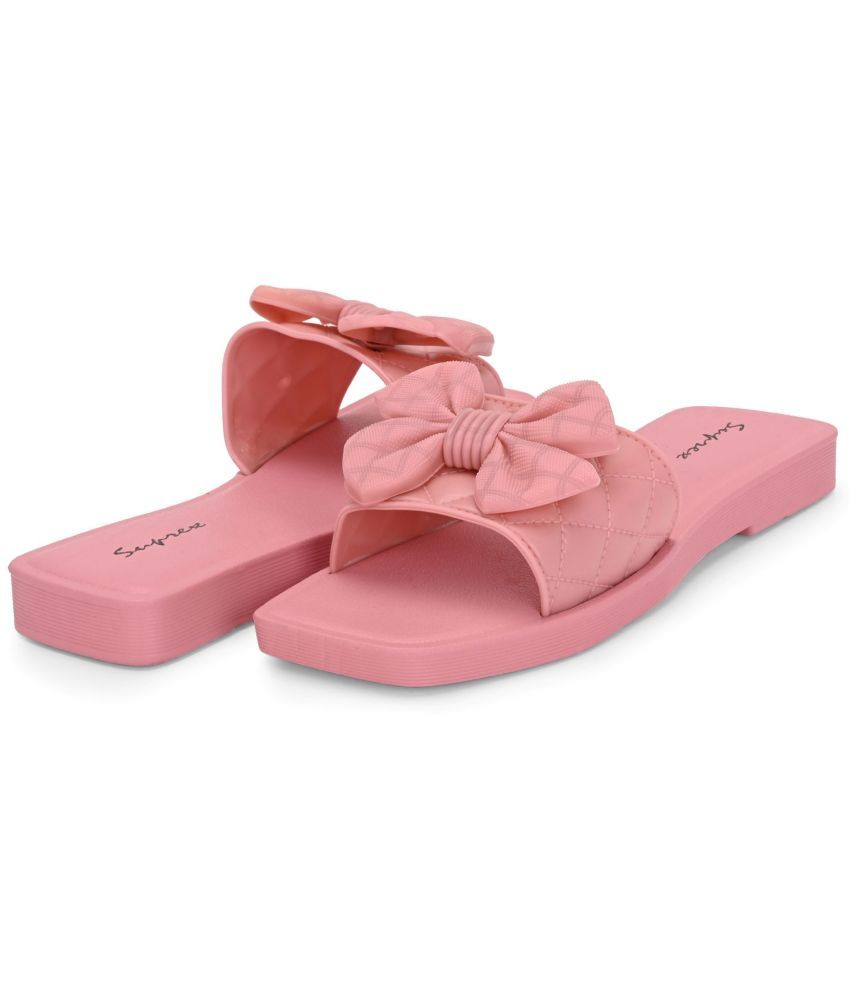     			Ravis Pink Women's Flats