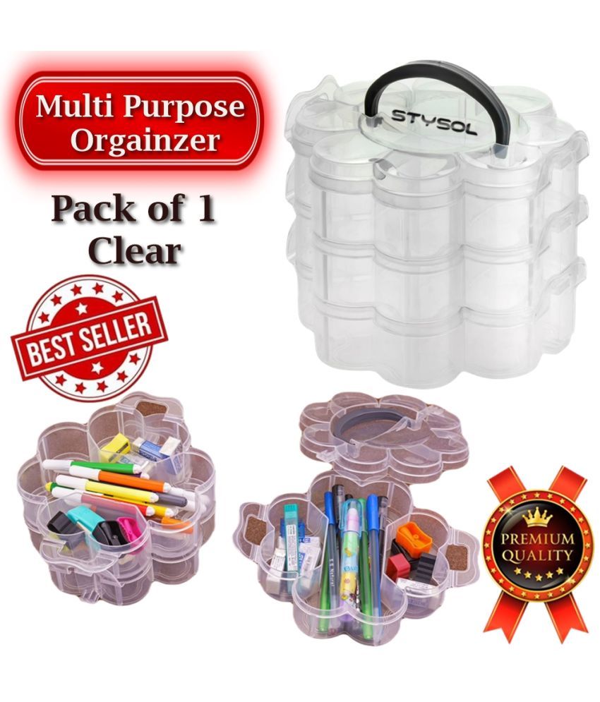     			Stysol Multipurpose Small Item Jewellery Box For Small Item Organizer Box