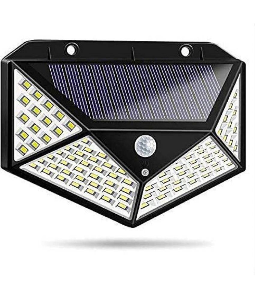     			ZESTRUM Above 50W Solar Outdoor Wall Light ( Pack of 1 )