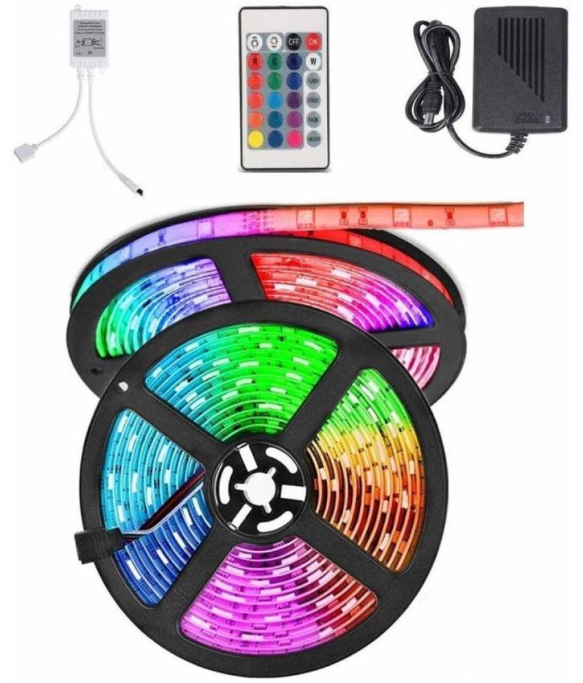     			ZESTRUM Multicolor 5M LED Strip ( Pack of 2 )