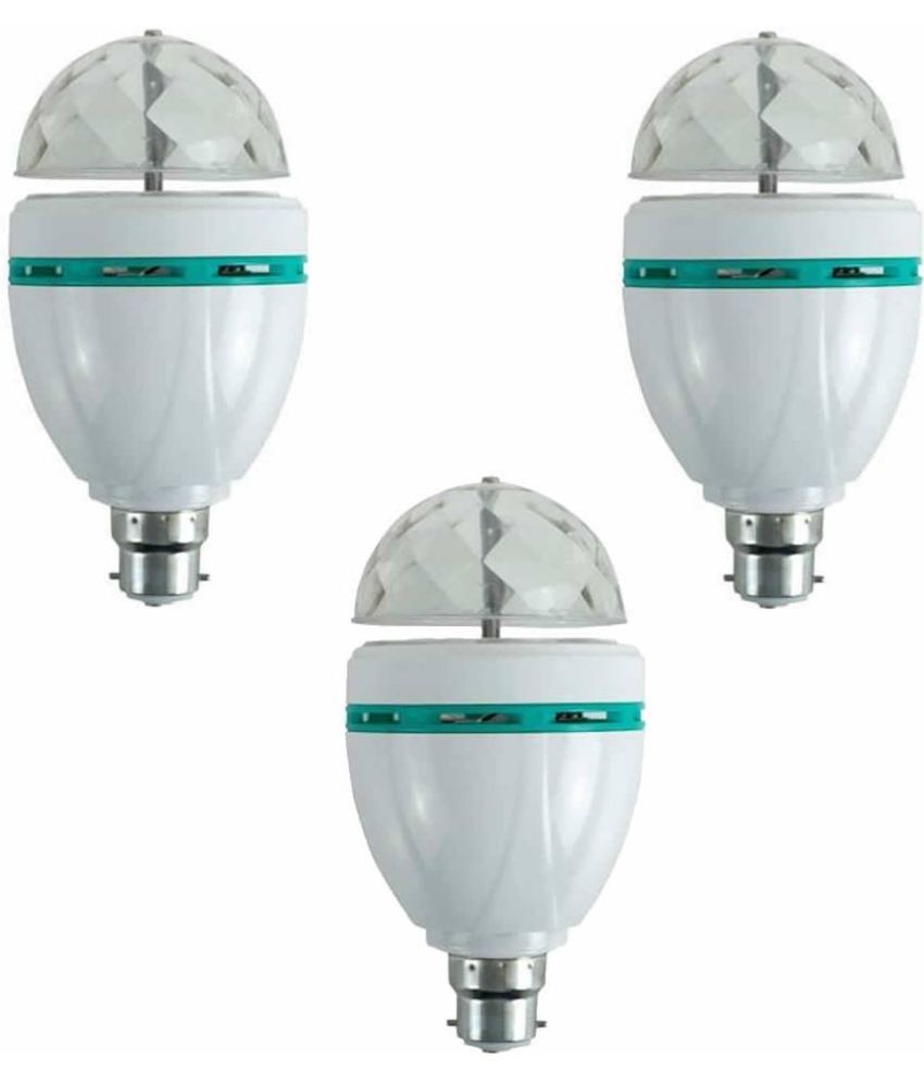     			ZESTRUM Multicolor Others Disco Ball ( Pack of 3 )