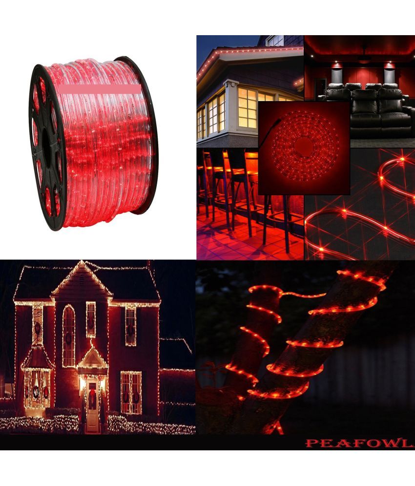     			ZESTRUM Red 20M LED Rope Light ( Pack of 1 )