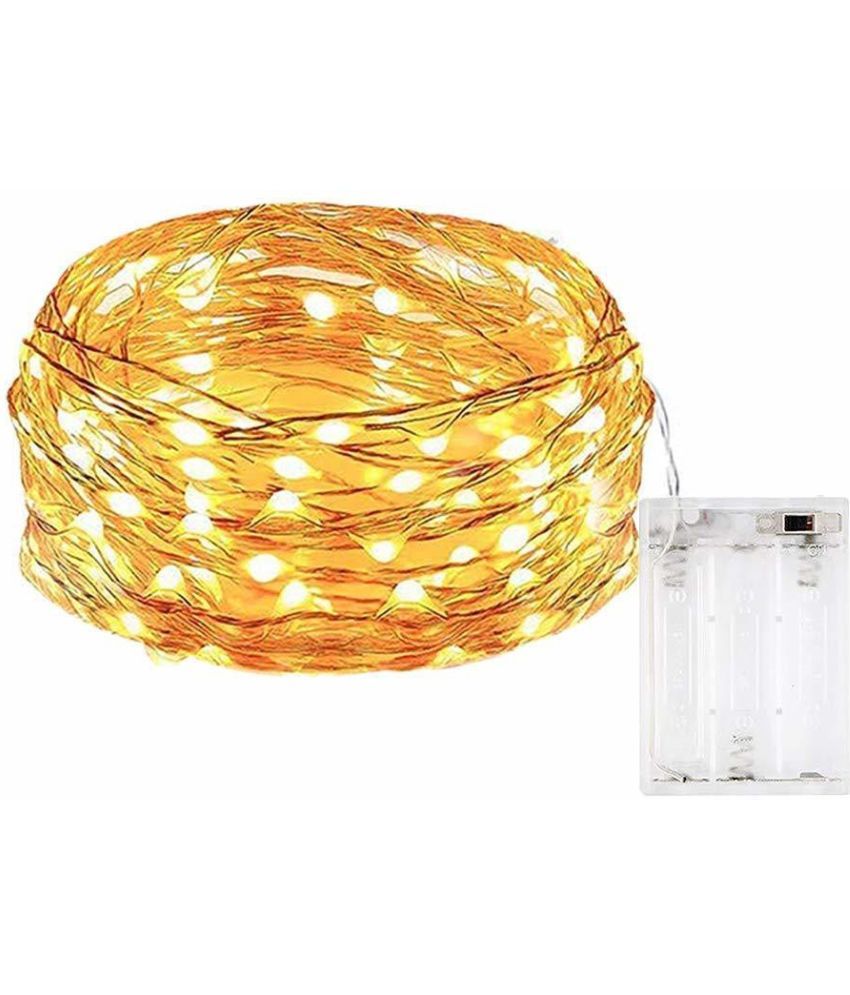     			ZESTRUM Yellow 5M String Light ( Pack of 1 )