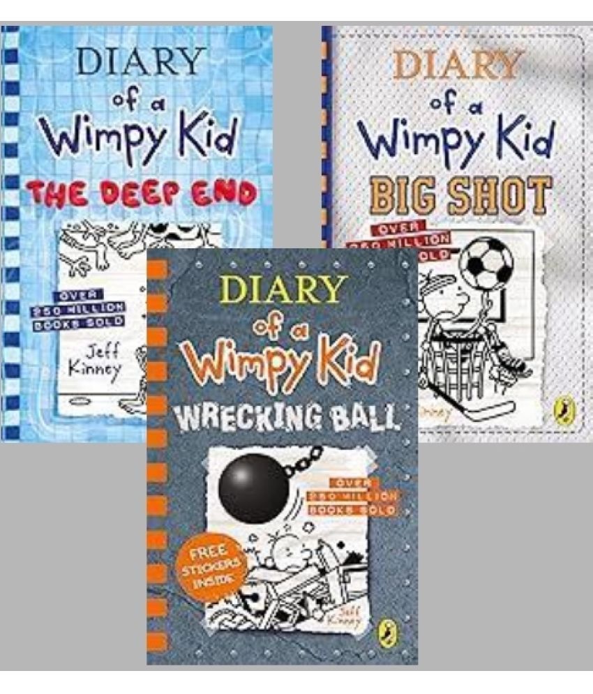     			Diary of a Wimpy Kid: The Deep End + Diary of a Wimpy Kid: Big Shot + Diary of a Wimpy Kid: Wrecking Ball