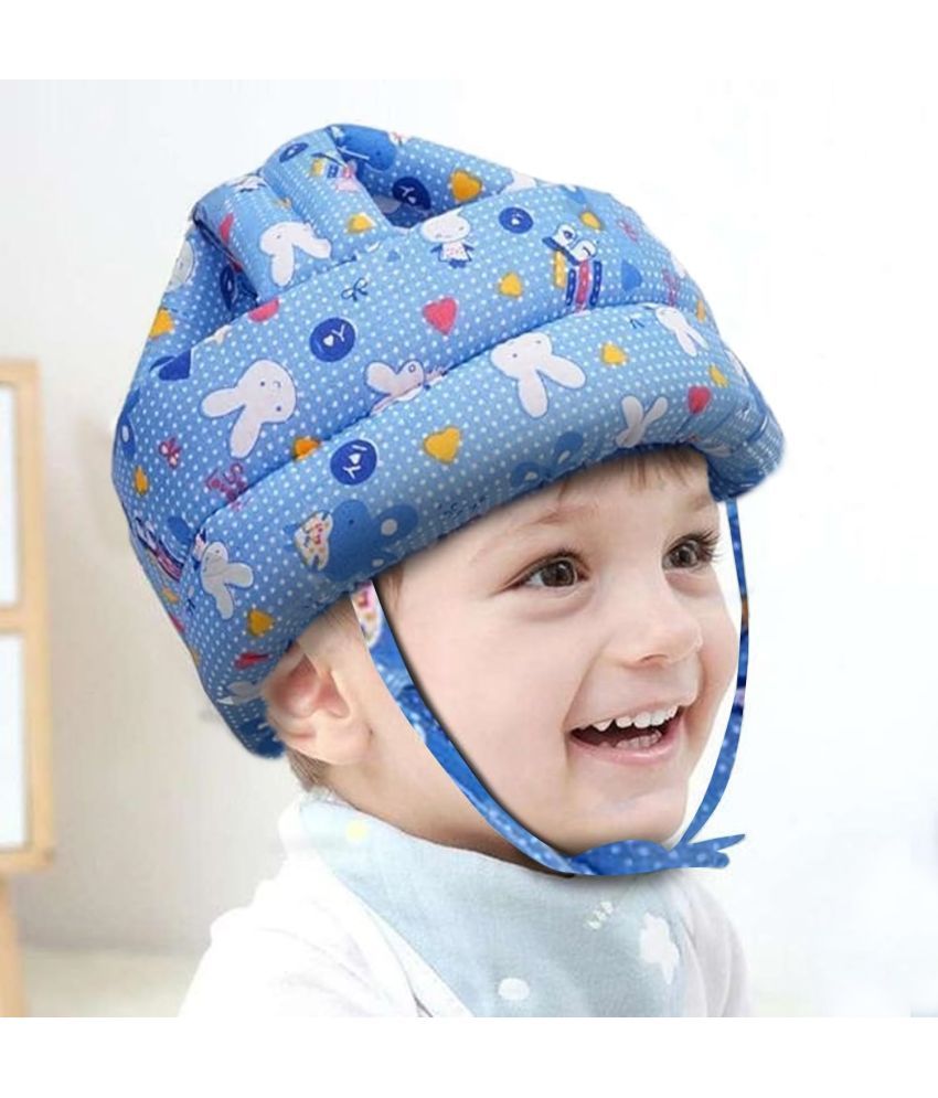     			RIVERNEST Multi-Colour Cotton - polyester Baby Helmet