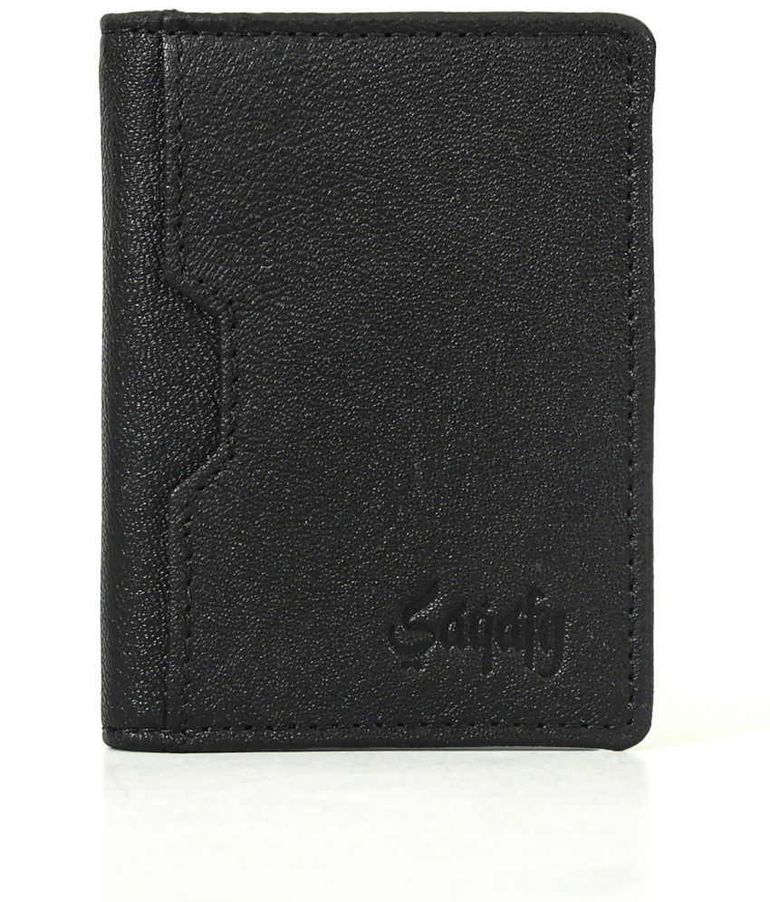     			SAQAFY Leather Unisex Card Holder ( Pack of 1 )