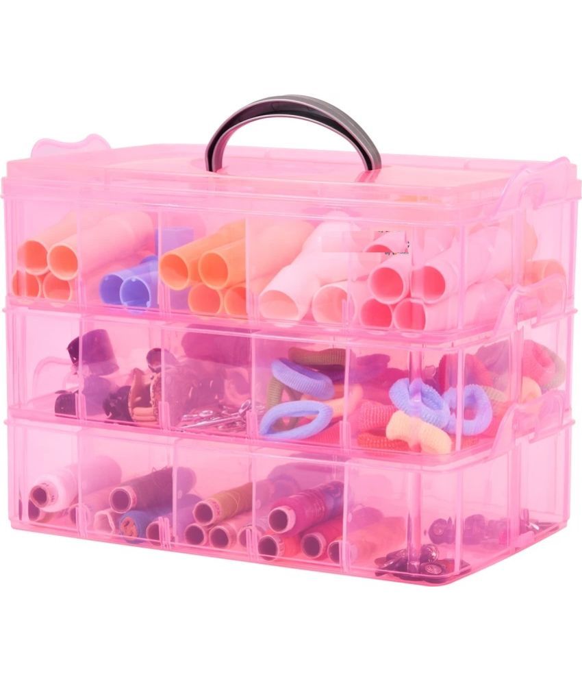     			Stysol 18 Grid Cells Plastic Storage  Tools, Jewelry Case Storage Organizer Box