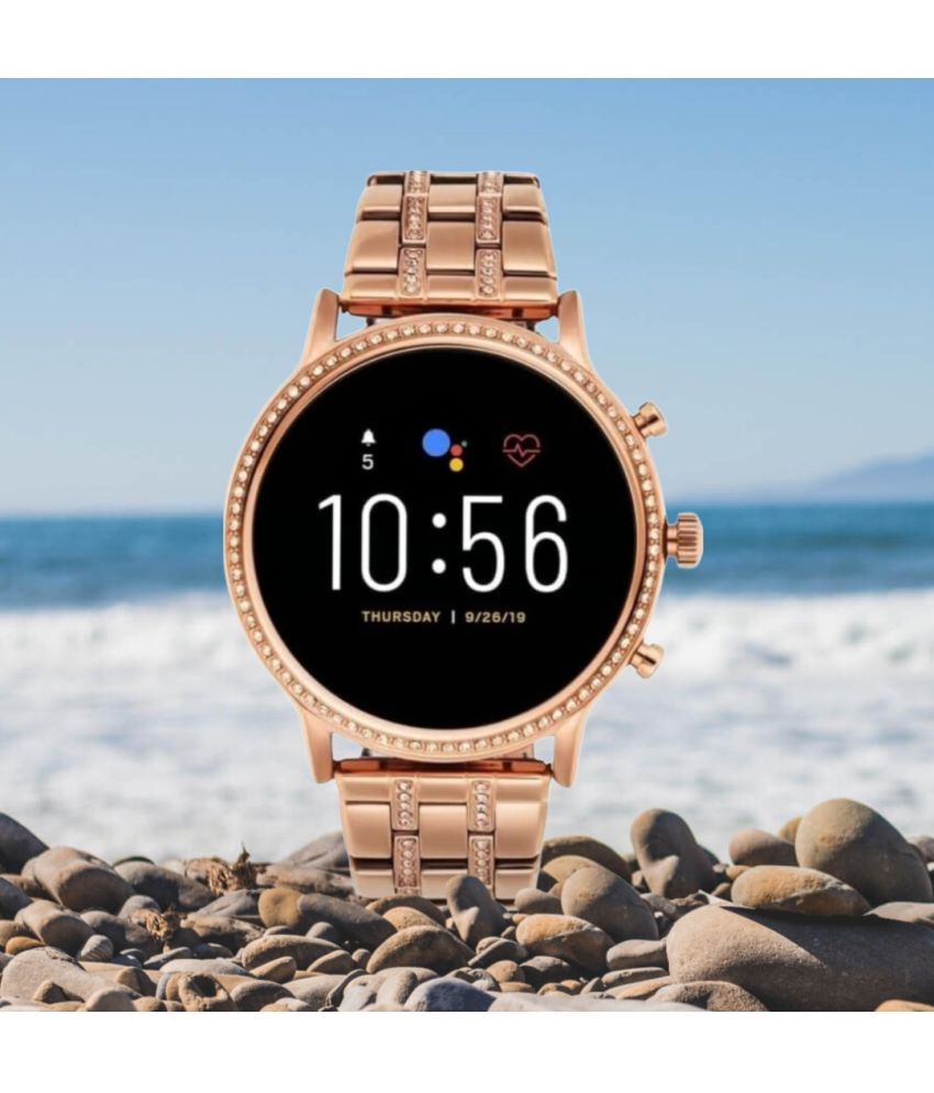     			Meckwell AMOLED BT Calling Smart Watch with Strap Upto 2-3 days Backup ( Rose Gold )