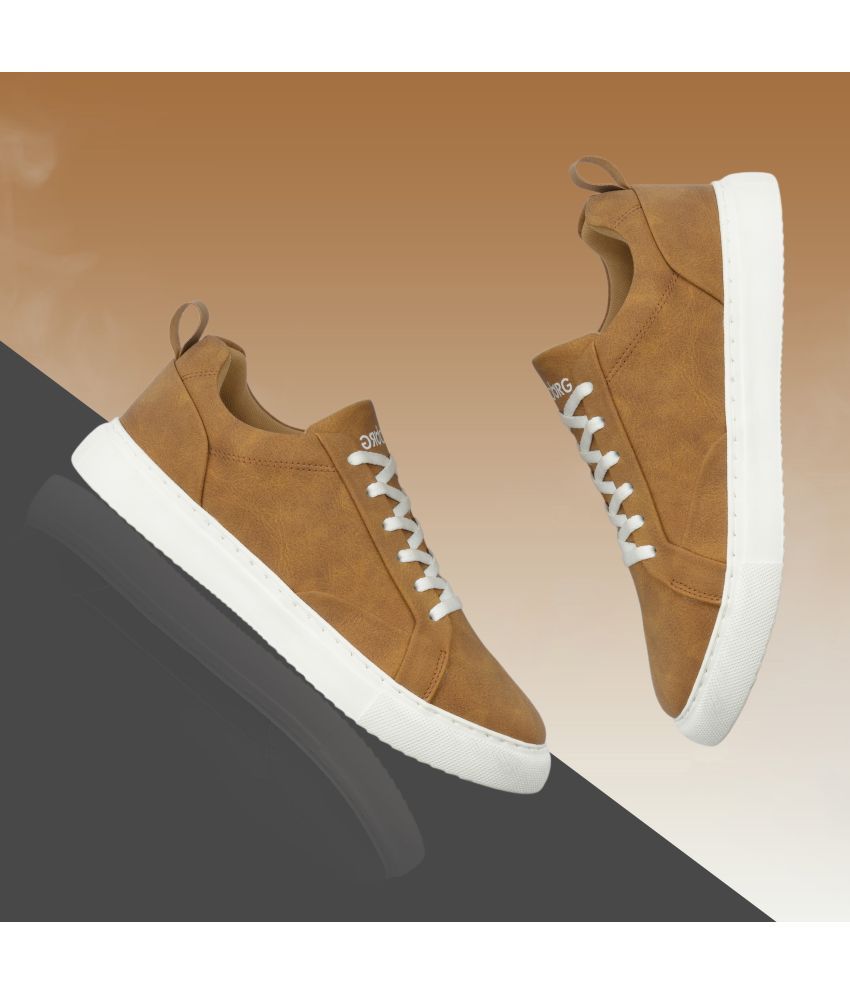     			koburg Tan Men's Sneakers