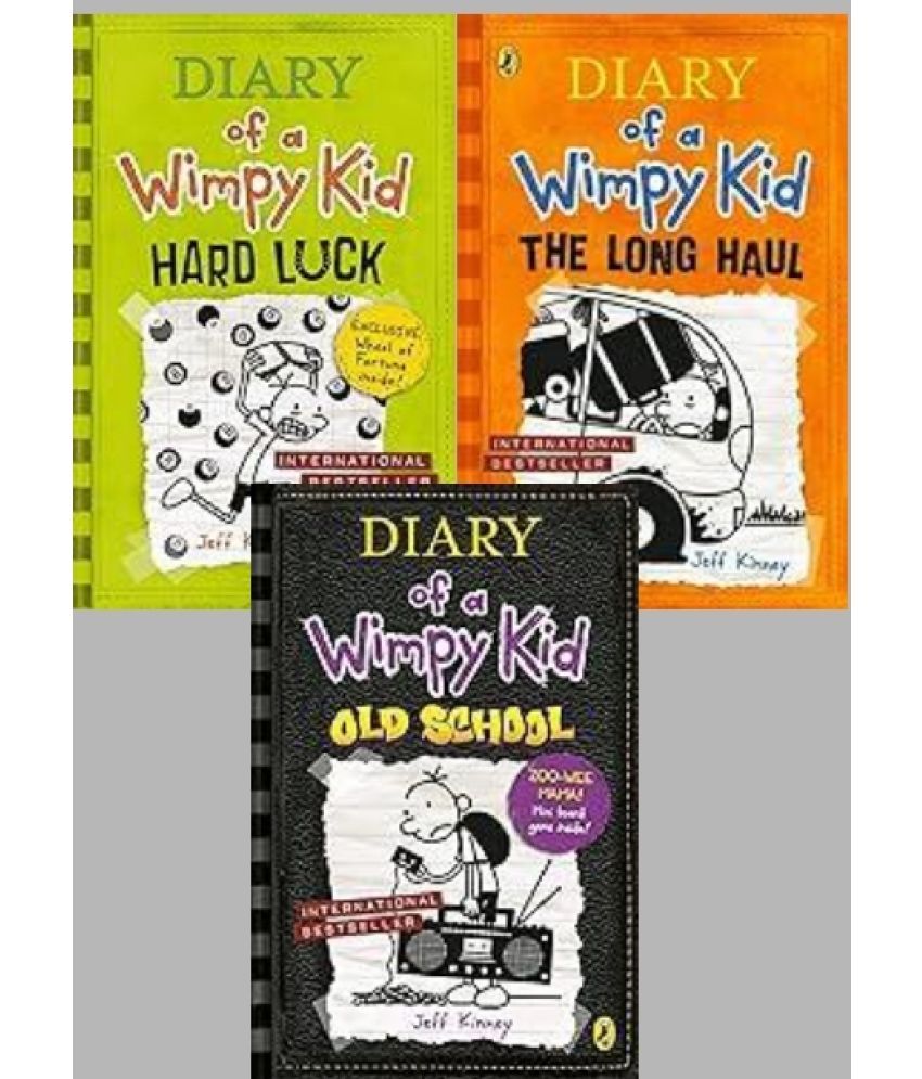     			Diary of a Wimpy Kid 10 Old School  + The Long Haul + Hard Luck