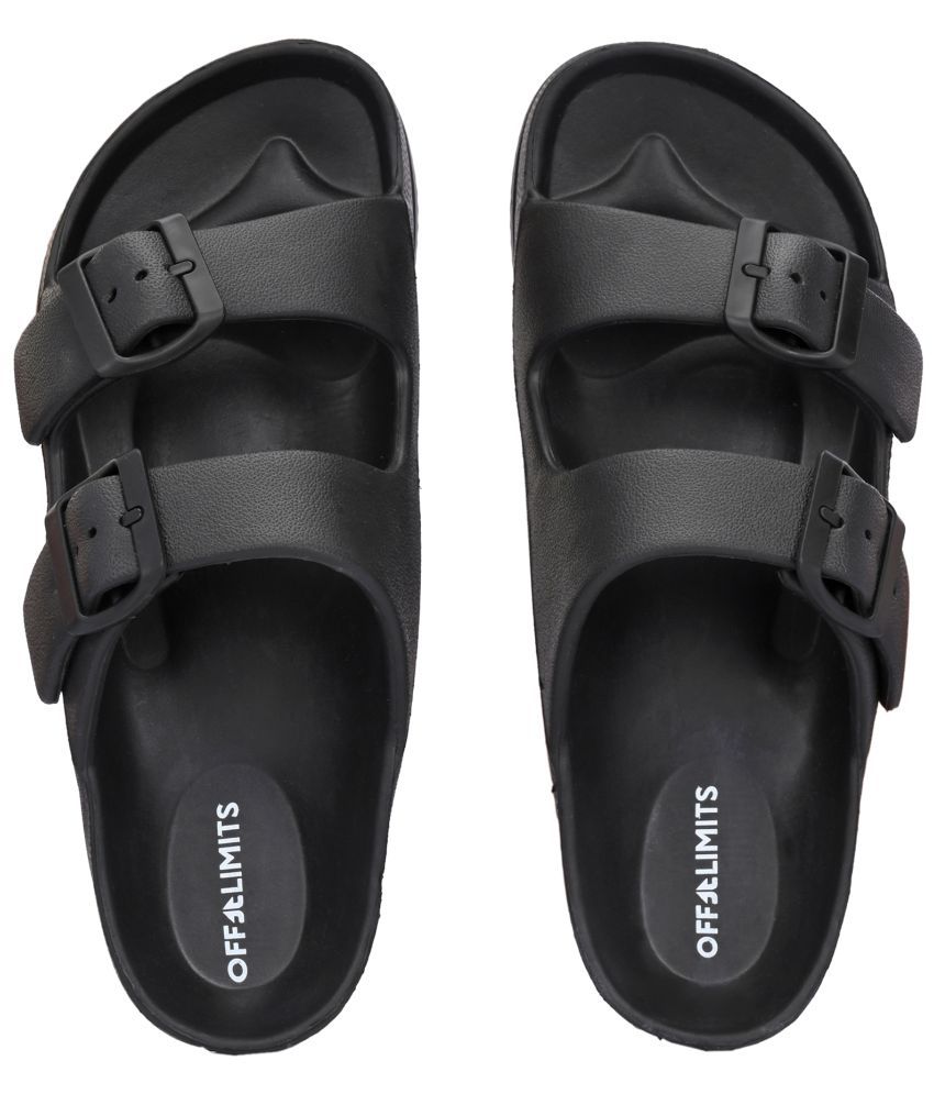     			OFF LIMITS Black Women's Slide Flip Flop