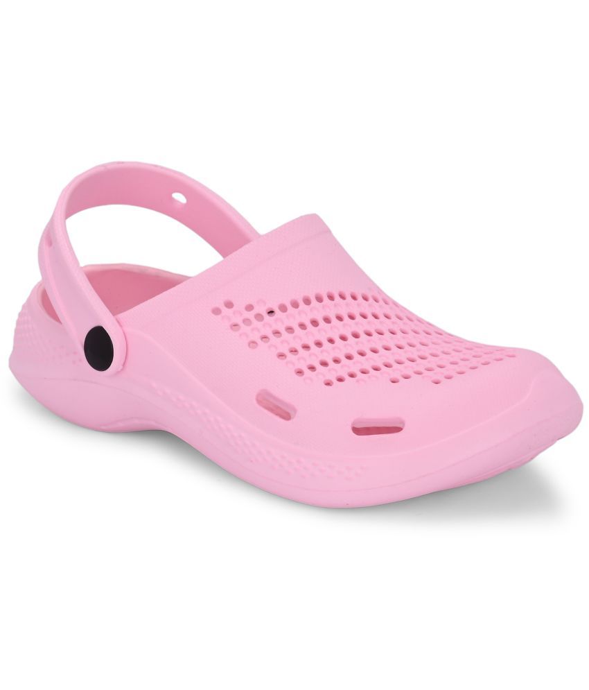     			OFF LIMITS Pink Women's Toe Covered Flip Flop