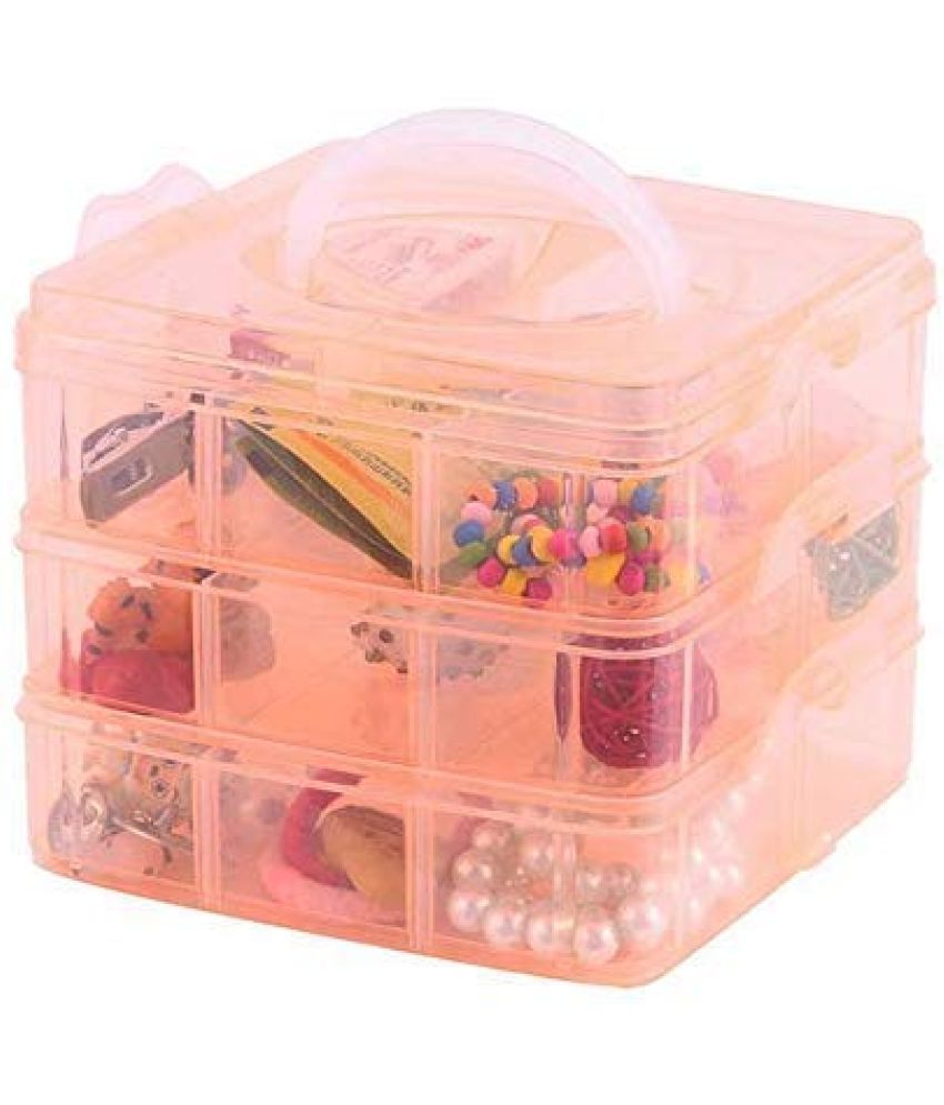     			Stysol 18 Grid Jewellery Organizer For All Small Items