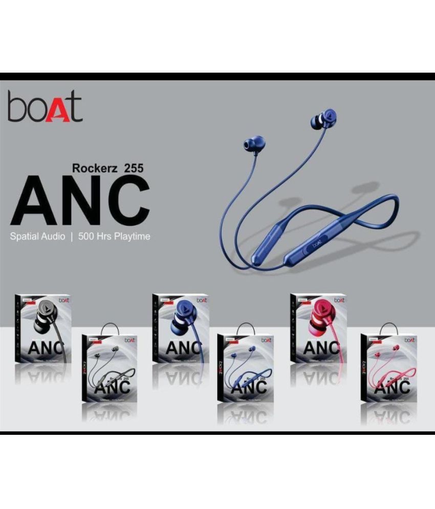     			BOAT ROCKERS In-the-ear Bluetooth Headset with Upto 30h Talktime Noise Cancellation - Multicolor