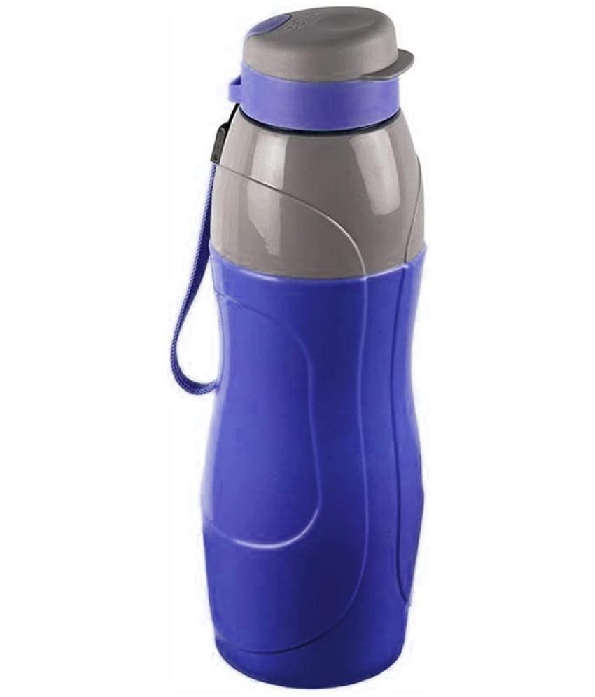     			Cello Cello Puro Plastic Sports Water Bottle (Blue) Blue Plastic Water Bottle 900 mL ( Set of 1 )