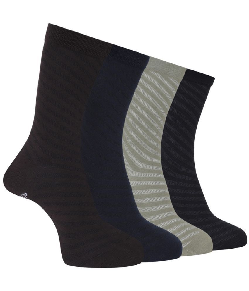     			Dollar Pack of 4 Men's Woollen Mid Length Socks ( Multicolor 10 )