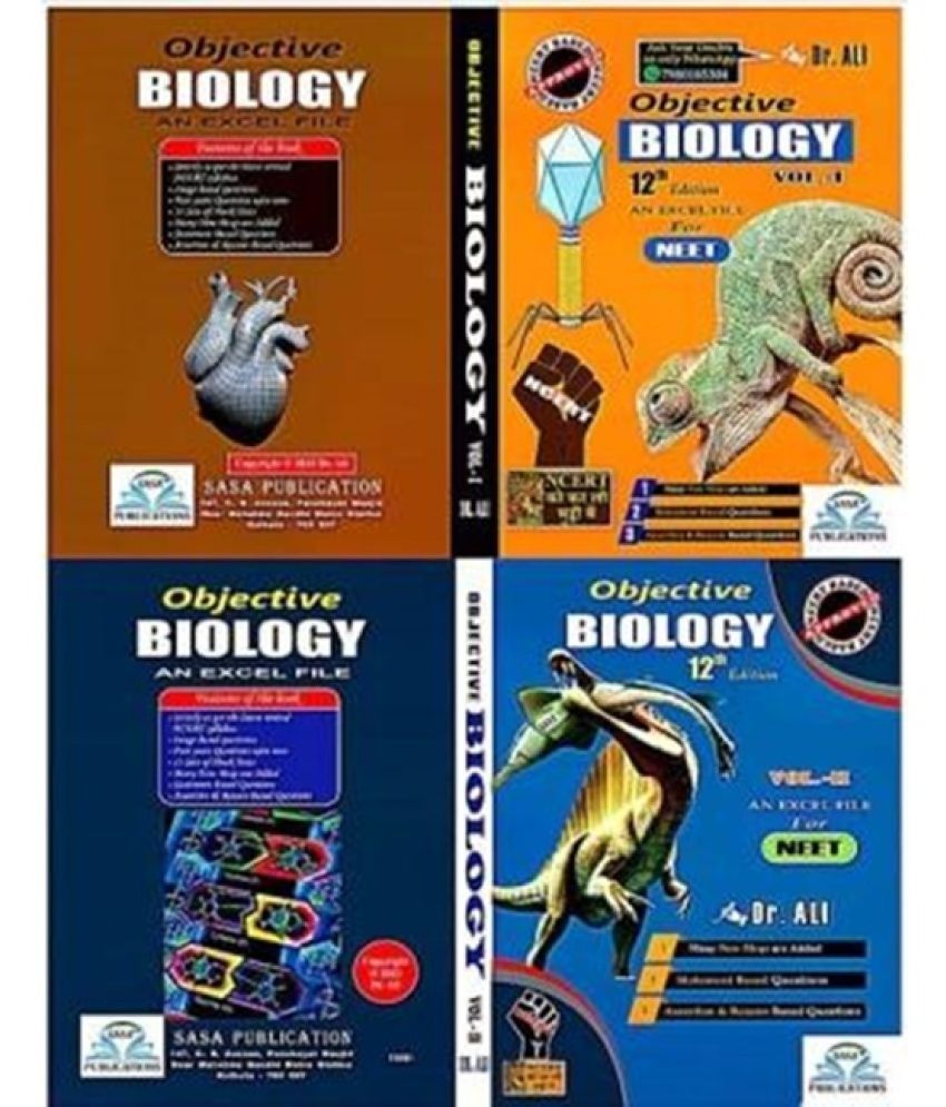     			Dr. Ali Objective Biology For NEET (12th Edition)