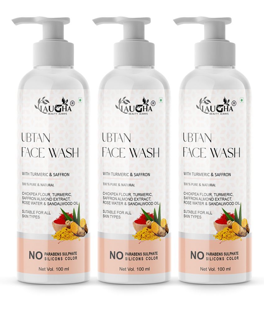     			Laugha - Exfoliating Face Wash For All Skin Type ( Pack of 3 )