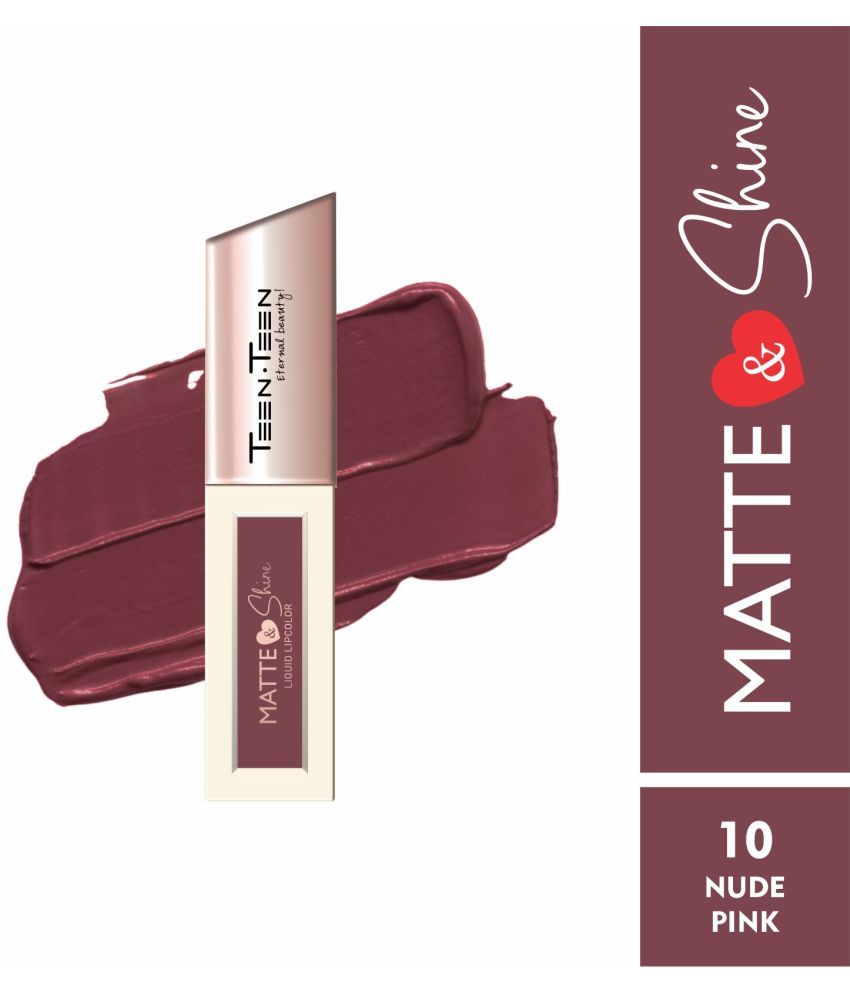     			Teen Teen Nude Pink Matte Lipstick 4