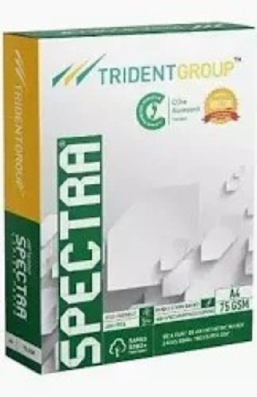     			Trident Spectra Copier Paper, A4, 75 GSM, 1 Ream(500 Sheets)