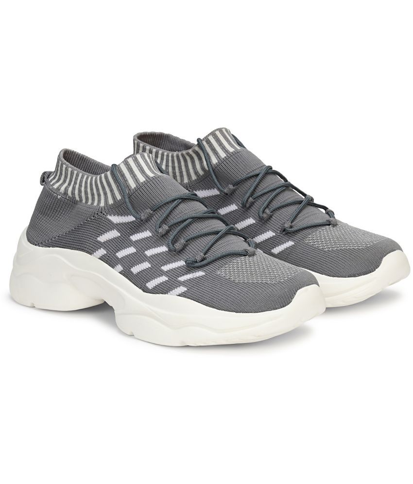     			Kraasa - Gray Women's Running Shoes