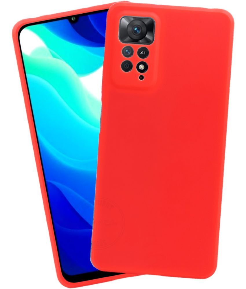     			VAKIBO Plain Cases Compatible For Silicon Mi Redmi Note 11 Pro ( Pack of 1 )