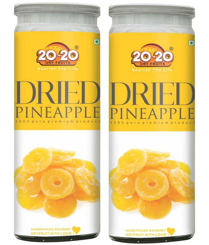     			20-20 Dry Fruits Dried Pineapple 400 Pack of 2