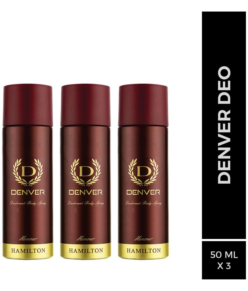     			Denver Honour Deo Nano Deodorant Spray for Men 50 ml ( Pack of 3 )