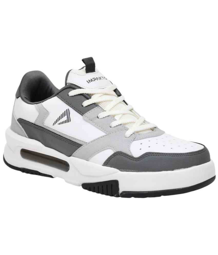     			Impakto Grey Men's Sneakers