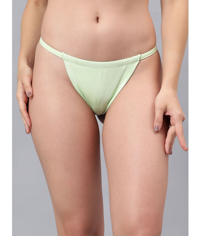     			La Intimo Pack of 1 Modal G-Strings For Women ( Lime Green )