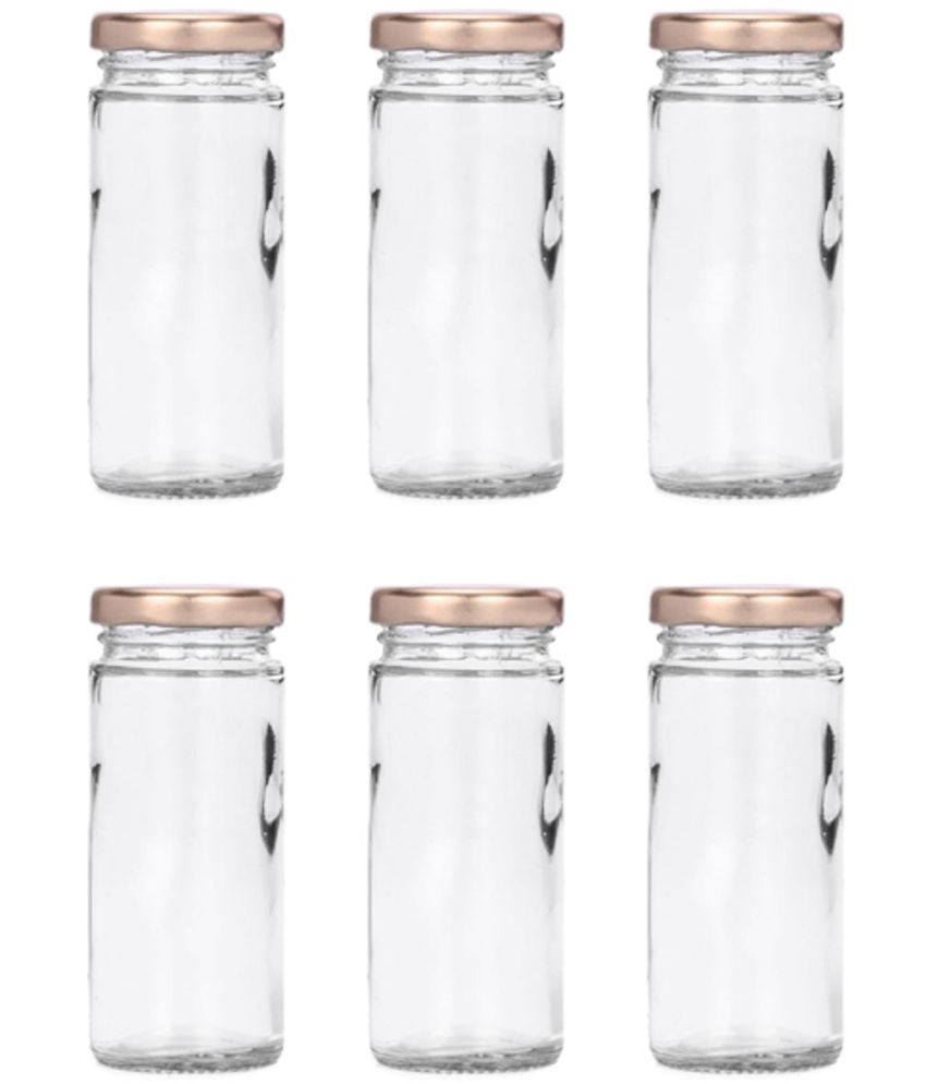     			Somil Milk, Juice Serving Glass Transparent Milk Container ( Set of 6 )