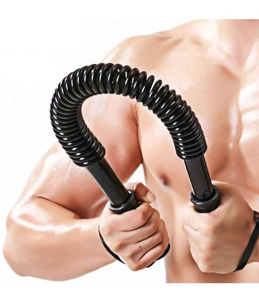     			HORSE FIT Power Twister Bar |20kg- Upper Body Exercise for Chest, Shoulder, Forearm, Bicep and Arm Strengthener | arm Exercise Equipment | arm Strength Equipment | Hand Gripper