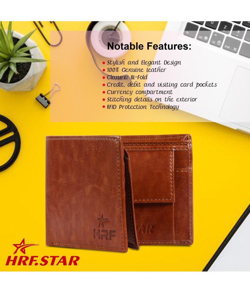     			HRFSTAR PU Solid Men's Regular Wallet With 5 Slots For Card ( Red , Pack of 1 )