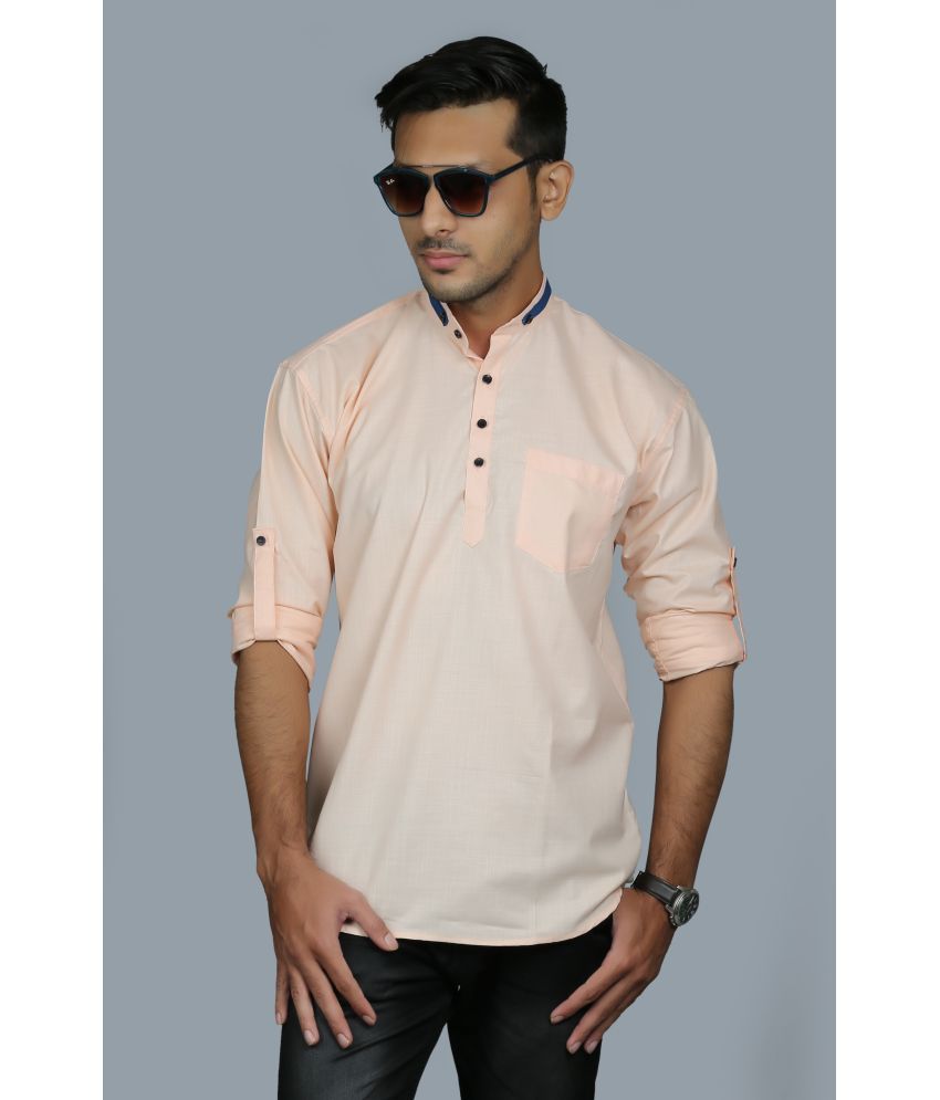     			Nofilter Brown Cotton Men's Regular Kurta ( Pack of 1 )