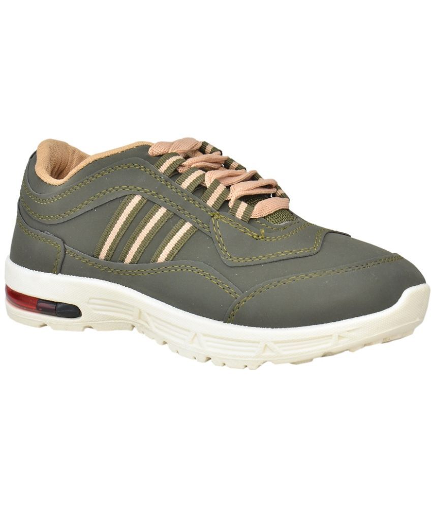     			Onbeat Stylish Olive Men's Lifestyle Shoes