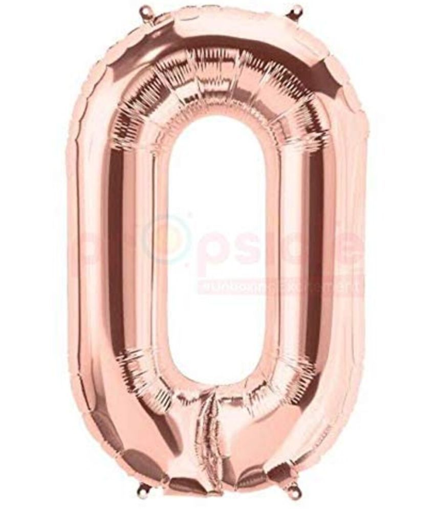     			PartyBooms 16 Inch Rosegold Number Foil Balloon - Rose Gold-0 (0)