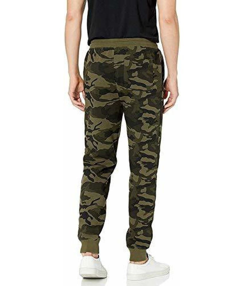     			Reoutlook Slim Flat Men's Cargos - Green ( Pack of 1 )